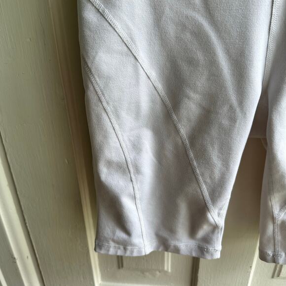 Free People FP Movement Biker Baby Shorts White - Picture 3 of 7